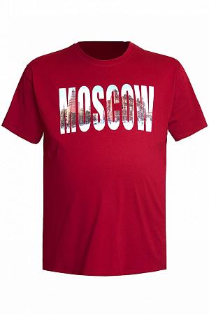 Футболка красная MOSCOW