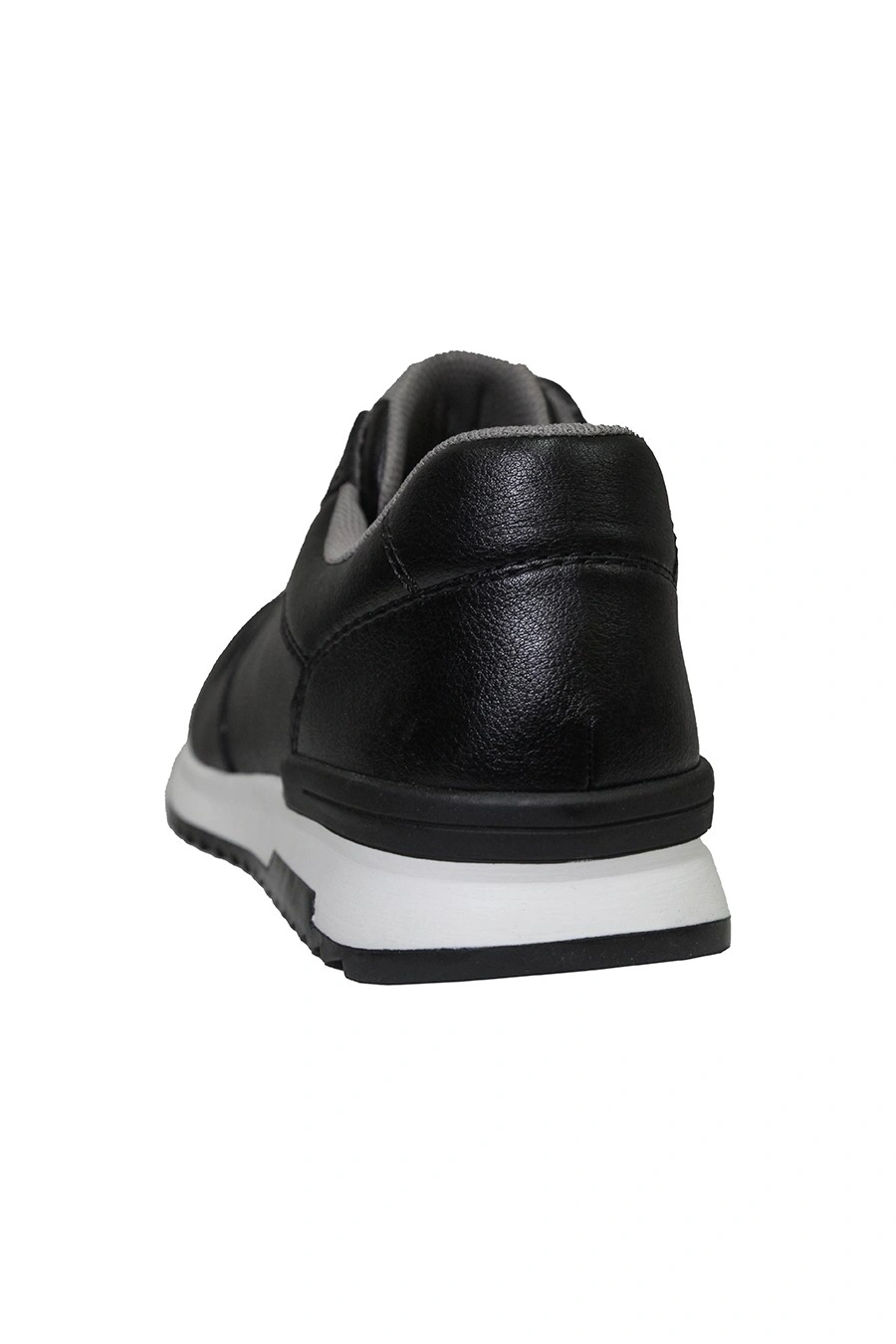 Кроссовки черные на белой подошве большого размера Кроссовки черные на белой подошве большого размера