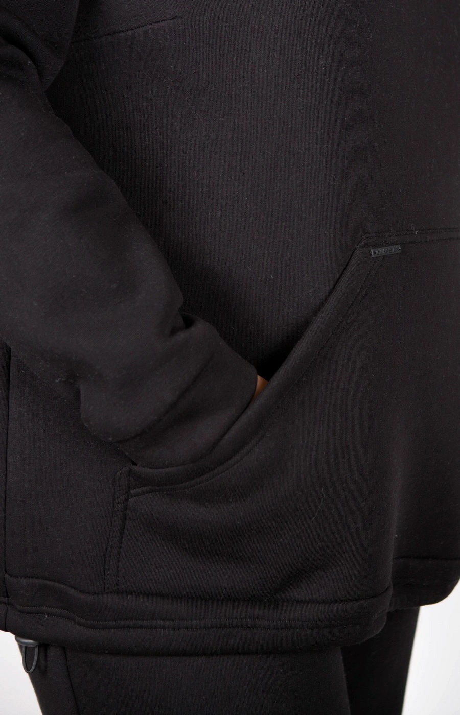 Толстовка-худи с капюшоном большого размера Толстовка-худи с капюшоном большого размера