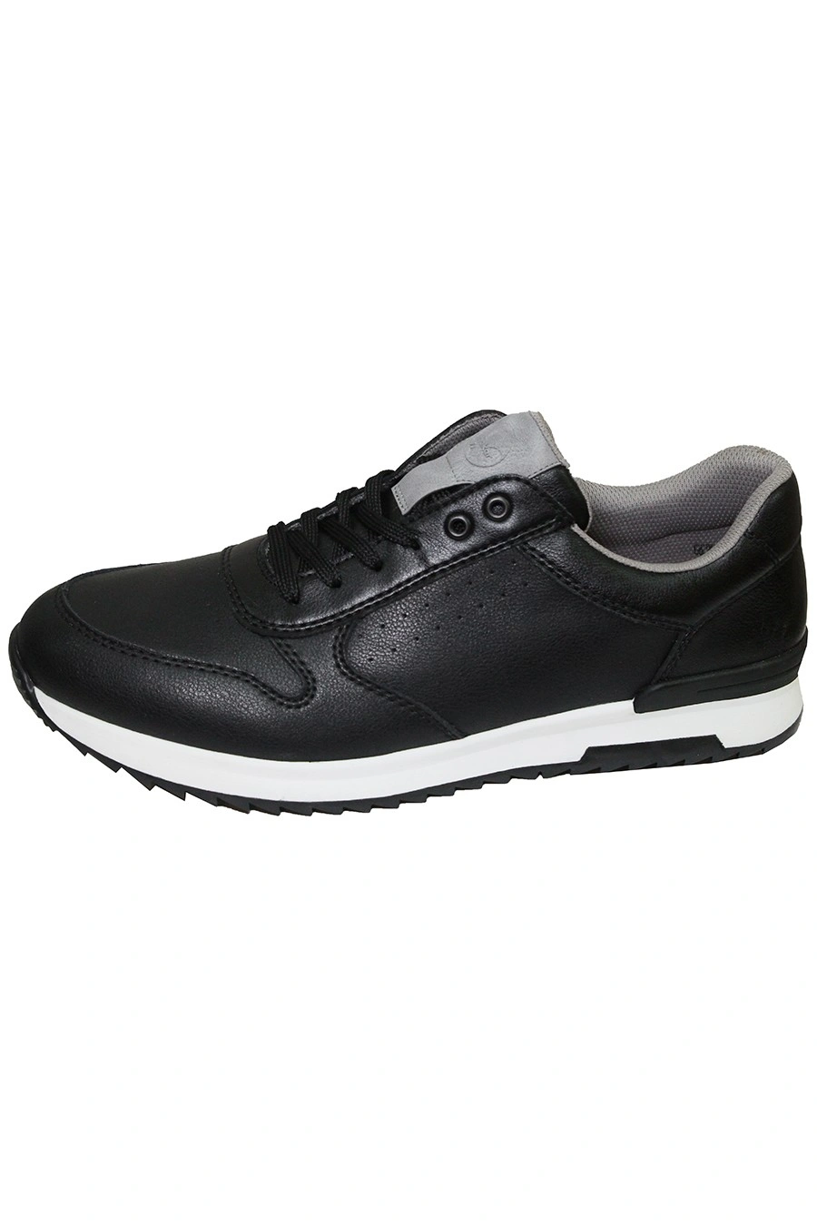 Кроссовки черные на белой подошве большого размера Кроссовки черные на белой подошве большого размера