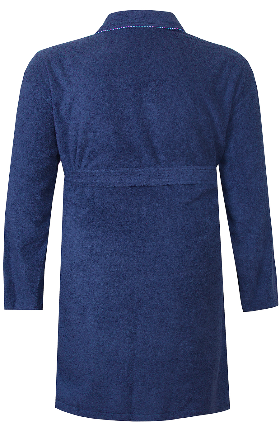 Мужской темно синий халат большого размера