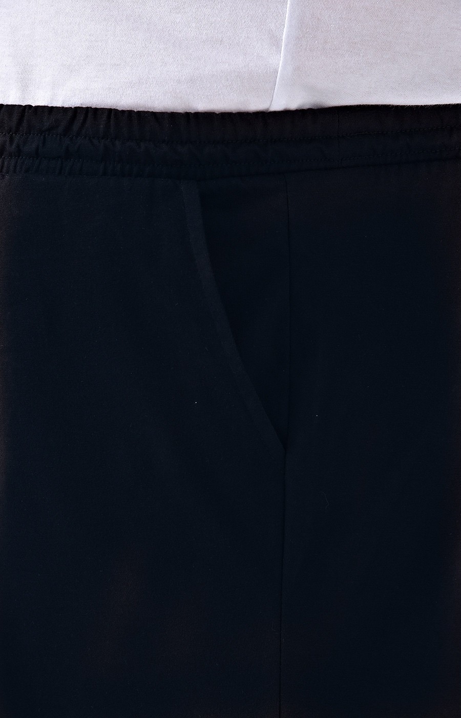 Хлопковые синие бриджи большого размера Хлопковые синие бриджи большого размера