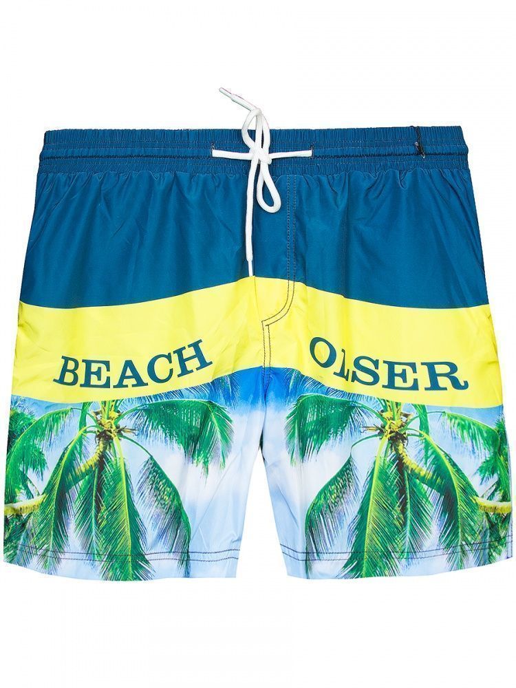 Купальные шорты OLZER с пальмами большого размера