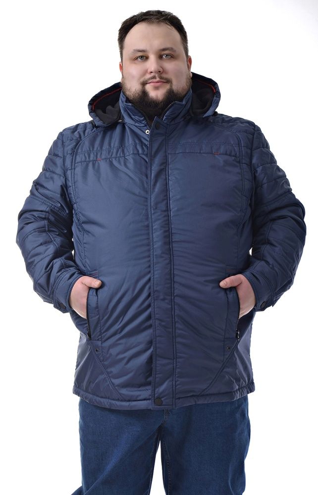 Куртка Талисман-2 синяя большого размера