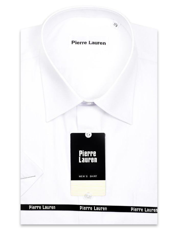 Белая рубашка Pierre Lauren большого размера