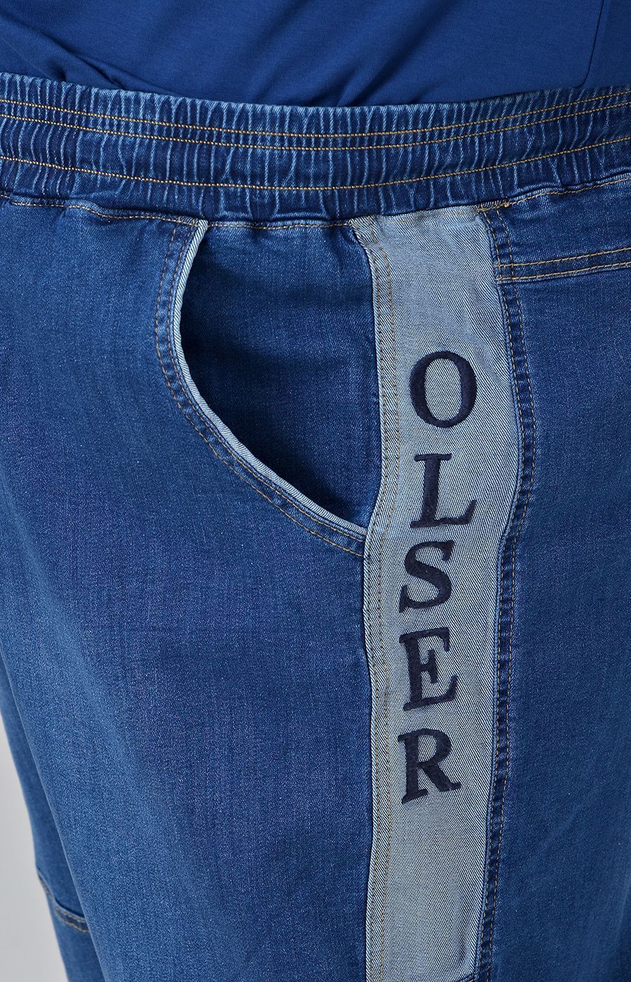 Джинсовые шорты OLSER большого размера