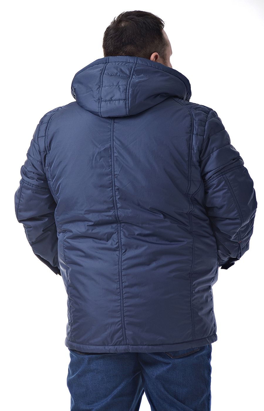Куртка Талисман-2 синяя большого размера