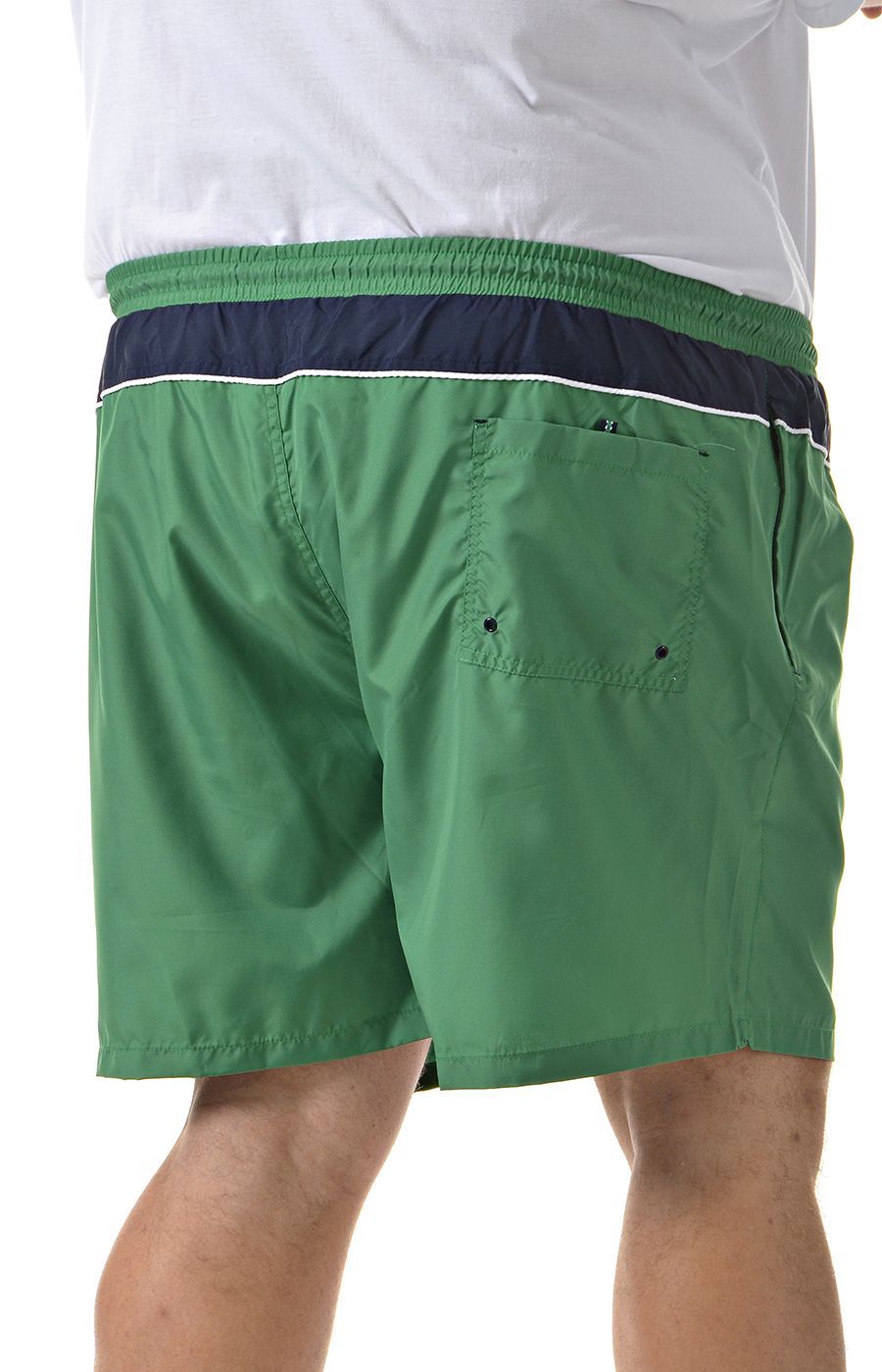 Купальные шорты зелёные большого размера