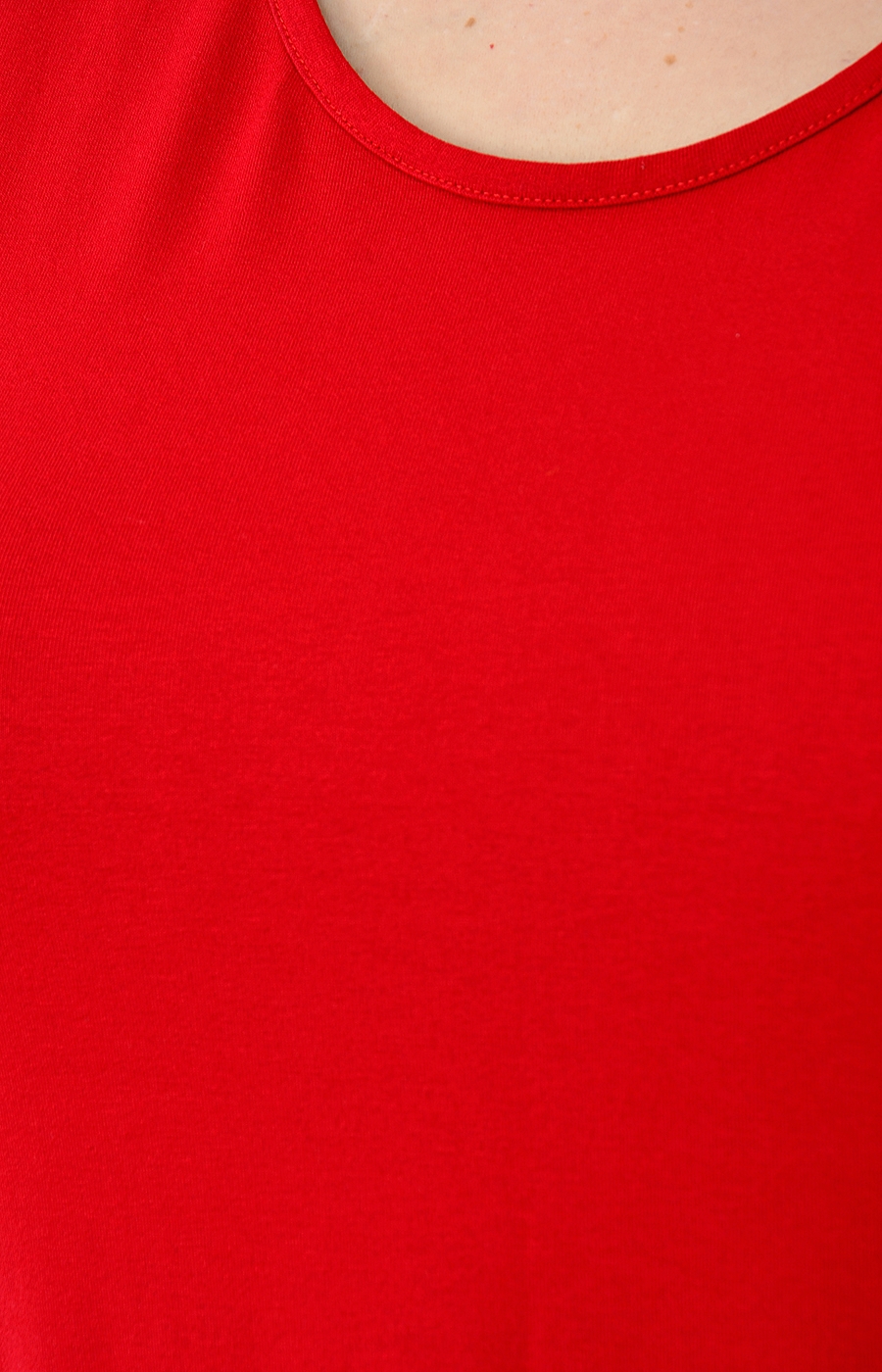 Блуза красная MODERN STYLE большого размера