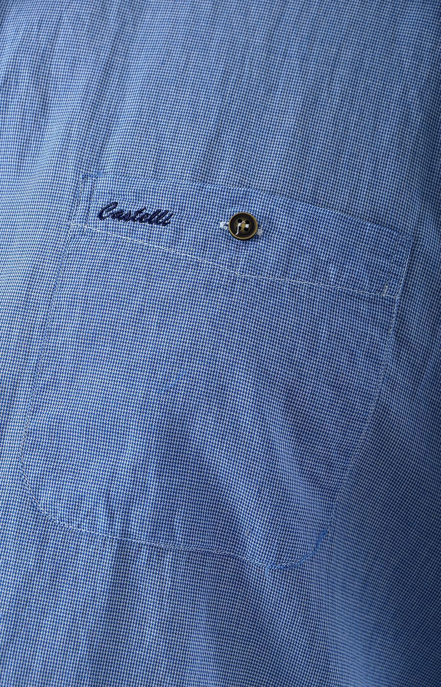 Рубашка синяя Castelli большого размера