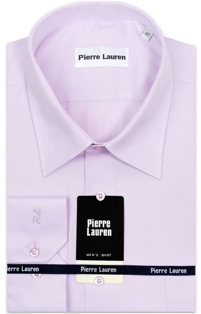 Рубашка PL розовая  большого размера
