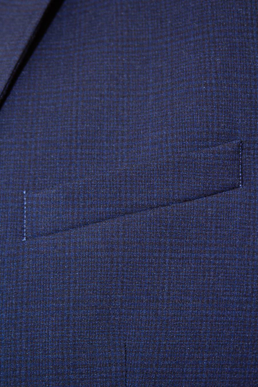 Синий пиджак Сервус большого размера