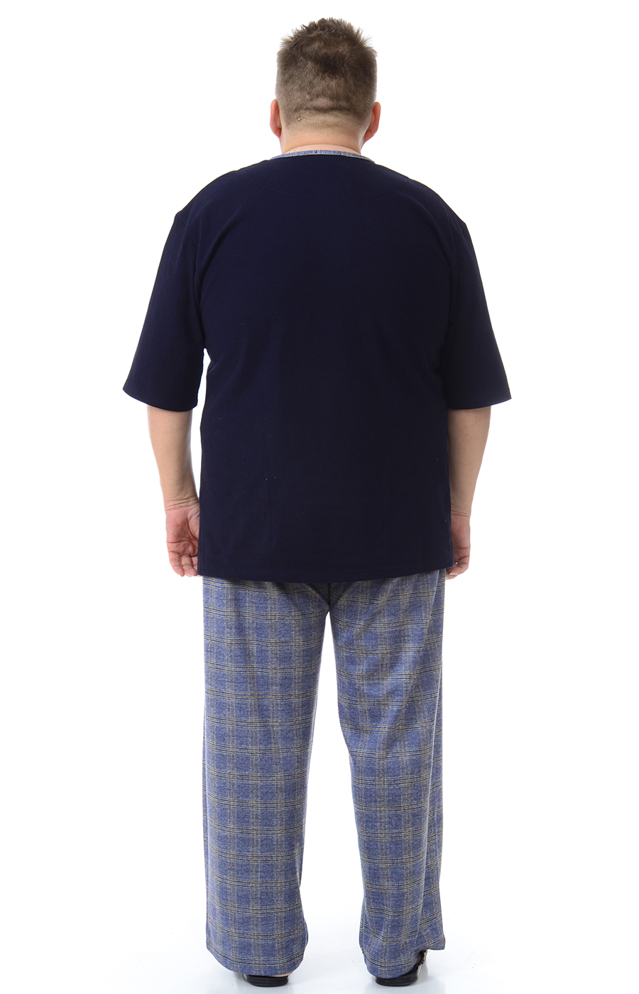 Пижама мужская с брюками большого размера