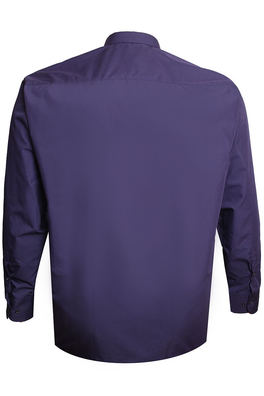 Рубашка Birindelli однотонная тёмно-синяя большого размера