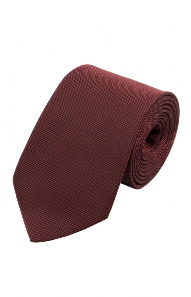 Бордовый галстук PL большого размера