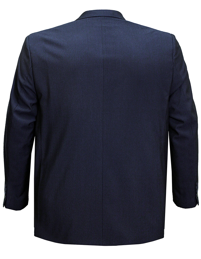 Пиджак темно синего цвета Сервус большого размера
