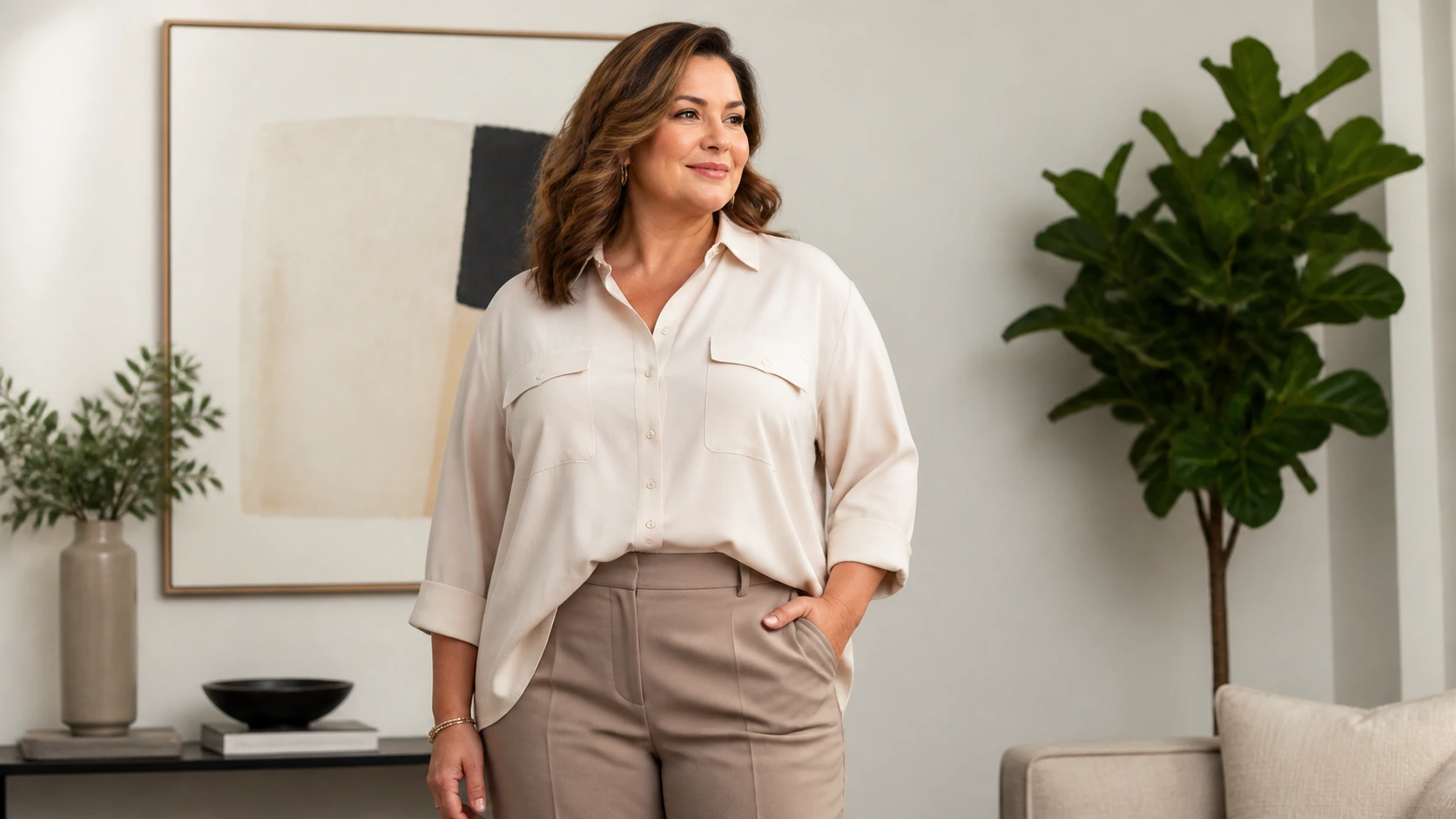 как одеваться полной женщине фото