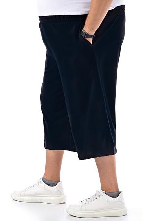 Хлопковые синие бриджи