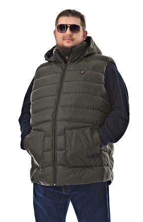 Стеганый жилет хаки