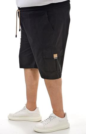 Черные бриджи с карманами