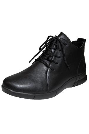 Ботиночки чёрные на шнурках