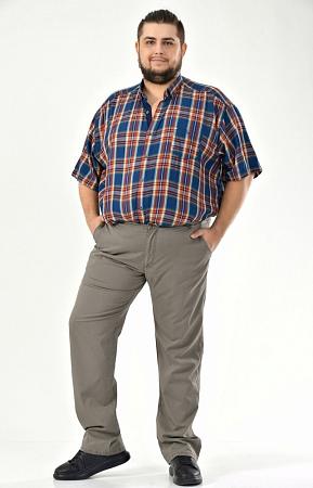 Брюки серые вельветовые