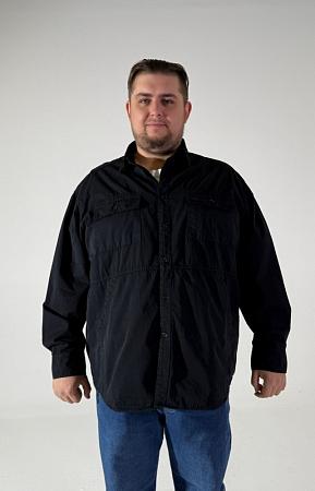 Рубашка габардиновая антрацит