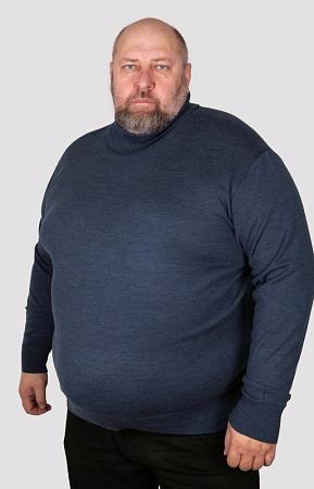 Водолазка синяя