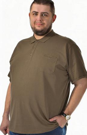 Поло цвета хаки