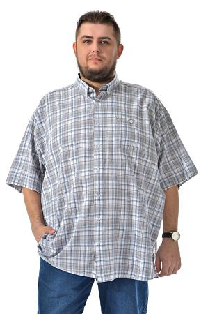 Льняная бежевая рубашка 