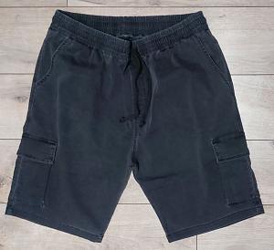 Джинсовые серые бриджи