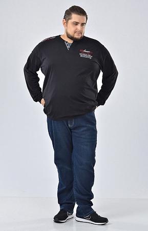 Темно синие джинсы