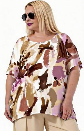 Футболка бежевая