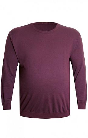 Свитер бордово-синий