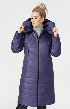 Пальто Пепер фиолетовое