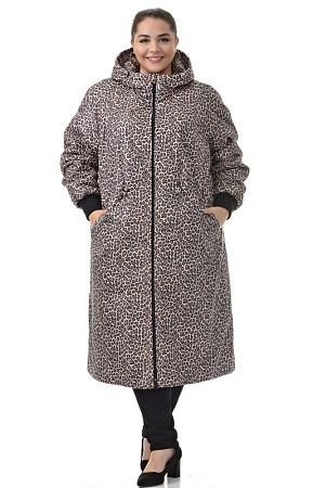 Пальто Эржена леопард