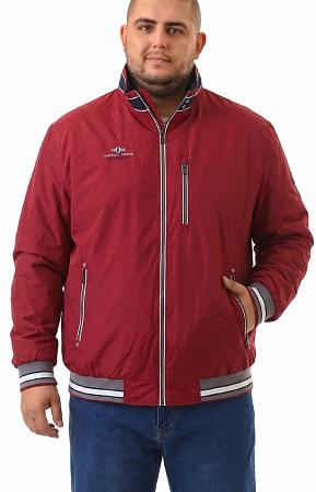 Ветровка бомбер красная