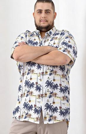 Гавайка белая тонкая