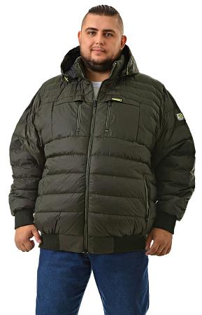 Куртка хаки с капюшоном