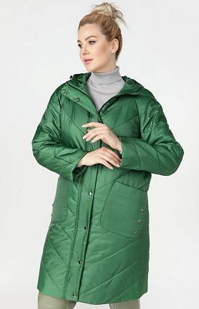 Пальто Хельга зеленое