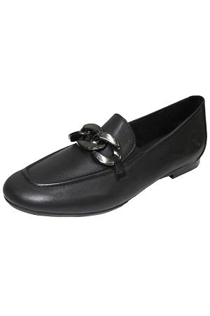 Туфли черные с украшением