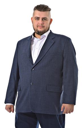 Офисный синий пиджак 
