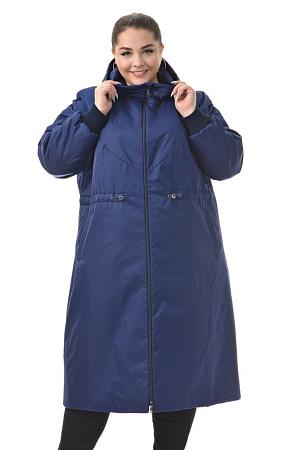 Пальто Эржена синее