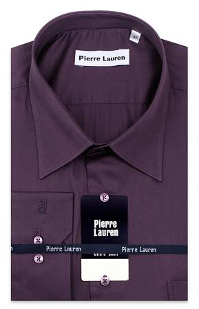 Рубашка офисная фиолетовая