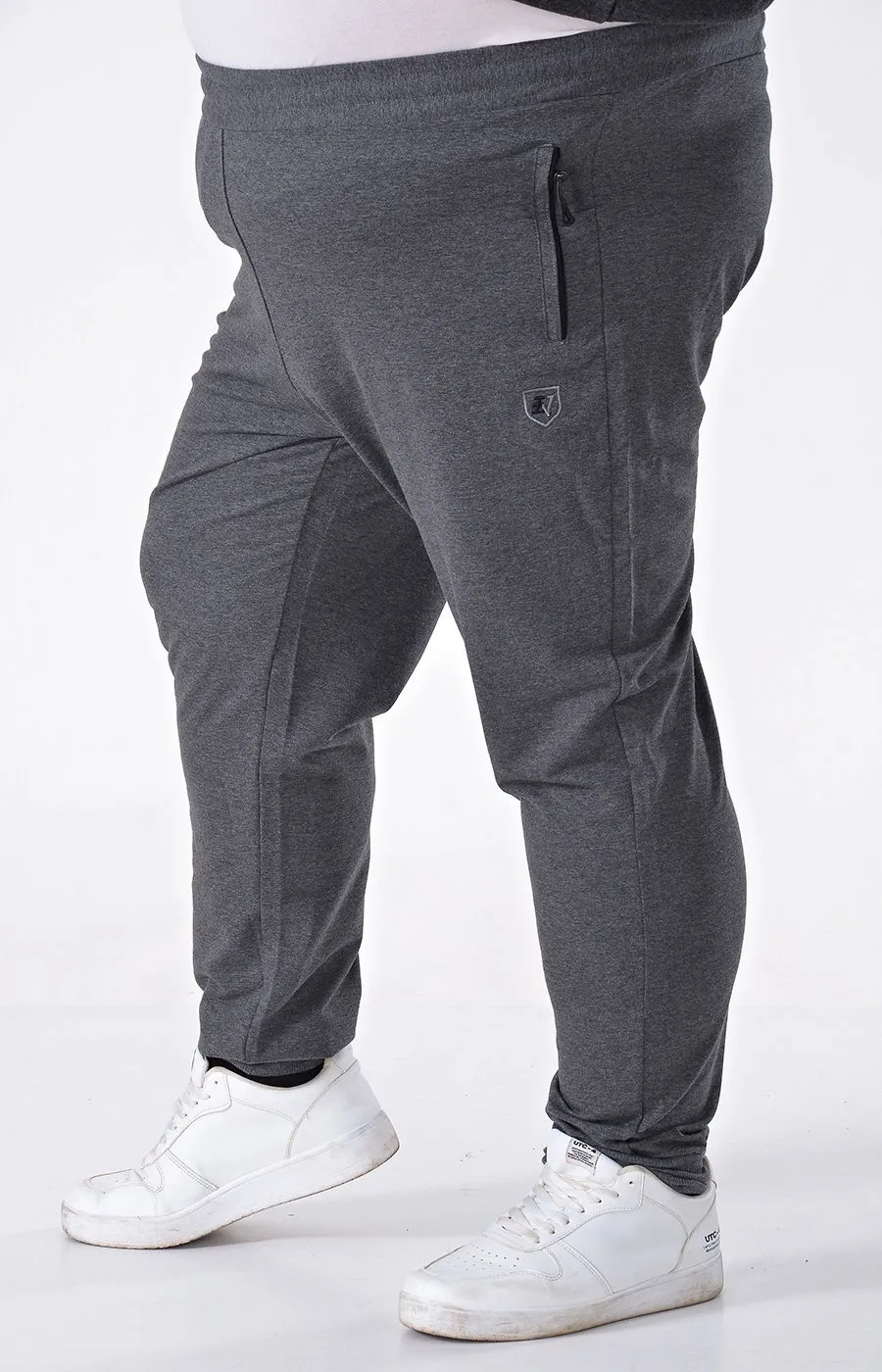 Спортивные брюки EDELWEIS антрацит большого размера