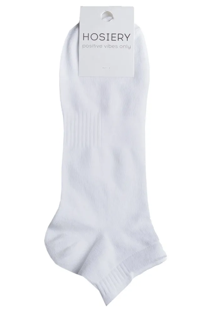 Укороченные белые носки большого размера