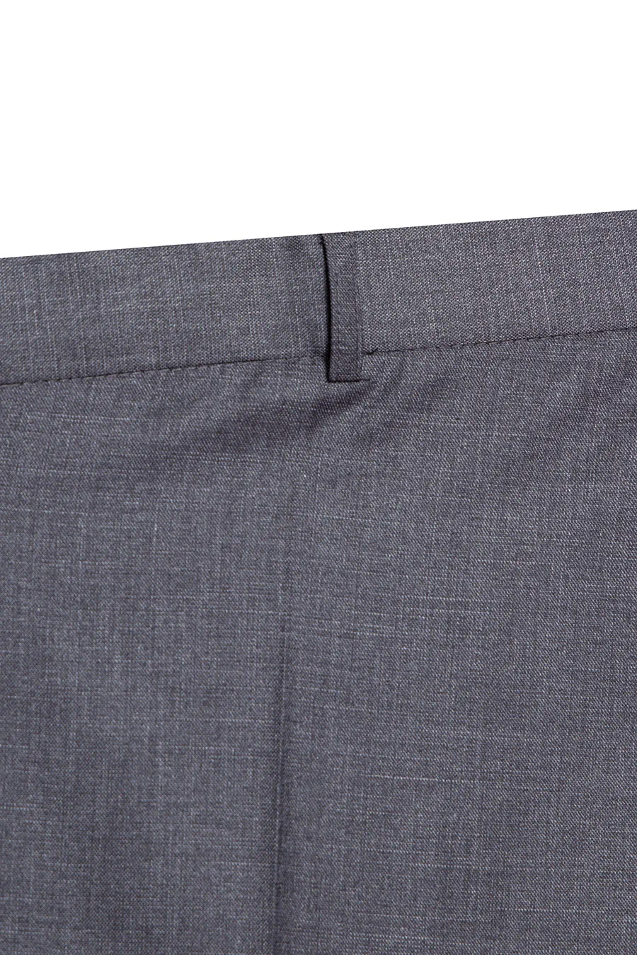 Офисные брюки серого цвета большого размера